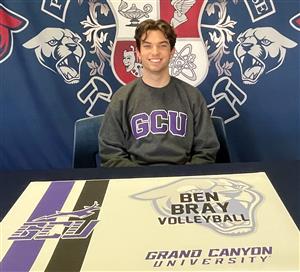 Ben Bray Signing Day Feb. 2024